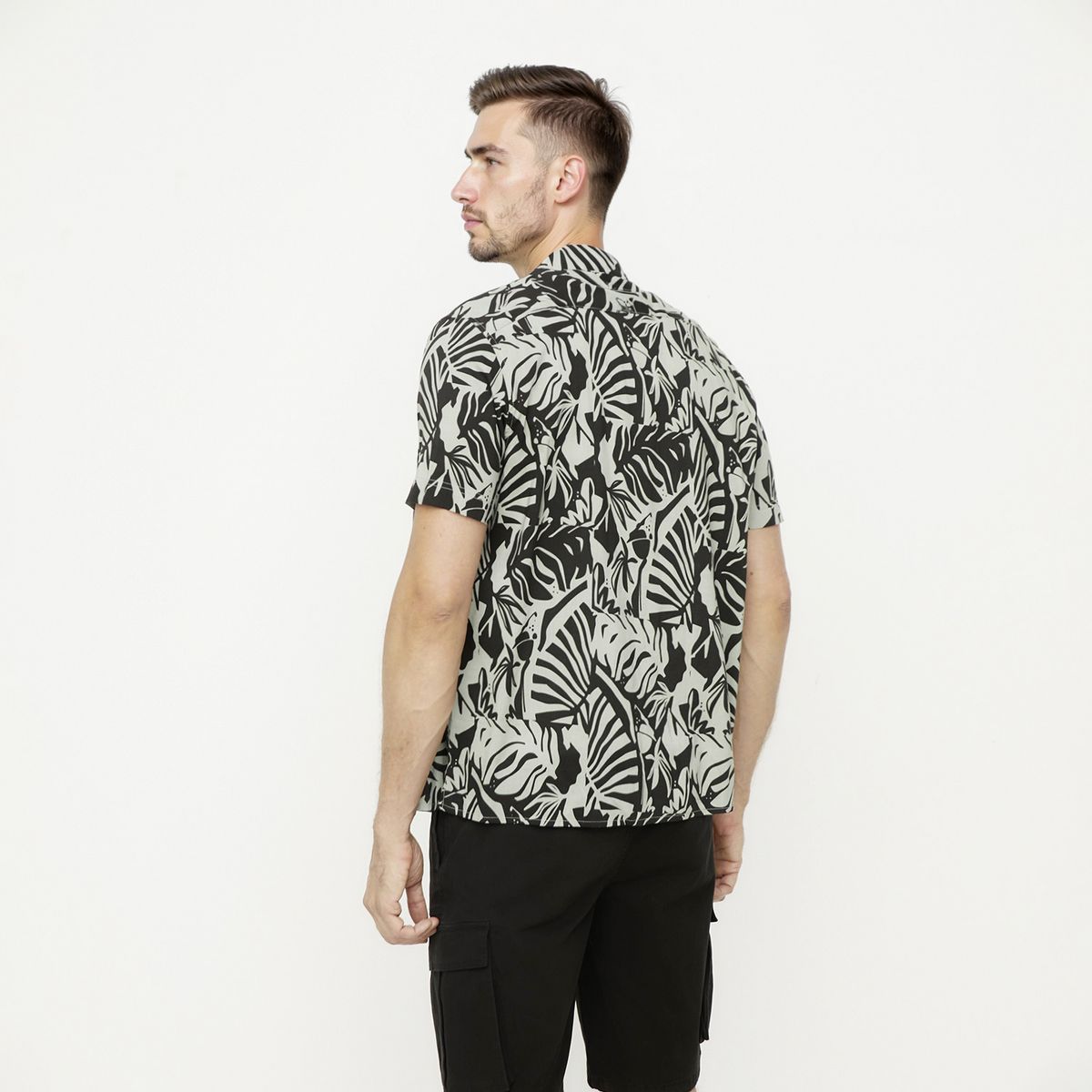 MOSSIMO - Camisa Manga Corta Casual Hombre Mossimo