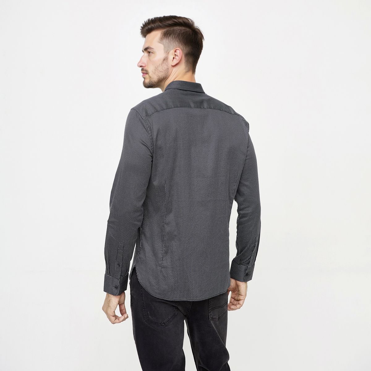 MOSSIMO - Camisa Casual Manga Corta Algodón Hombre Mossimo