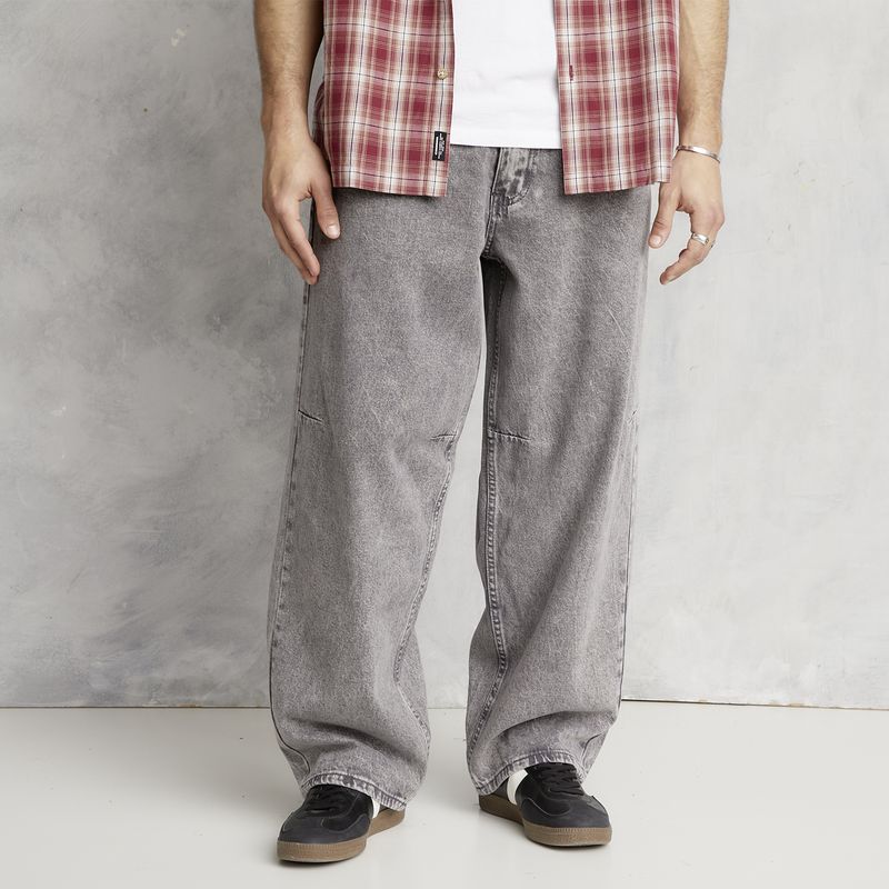 AMERICANINO - Jeans Baggy Tiro Bajo Hombre Americanino