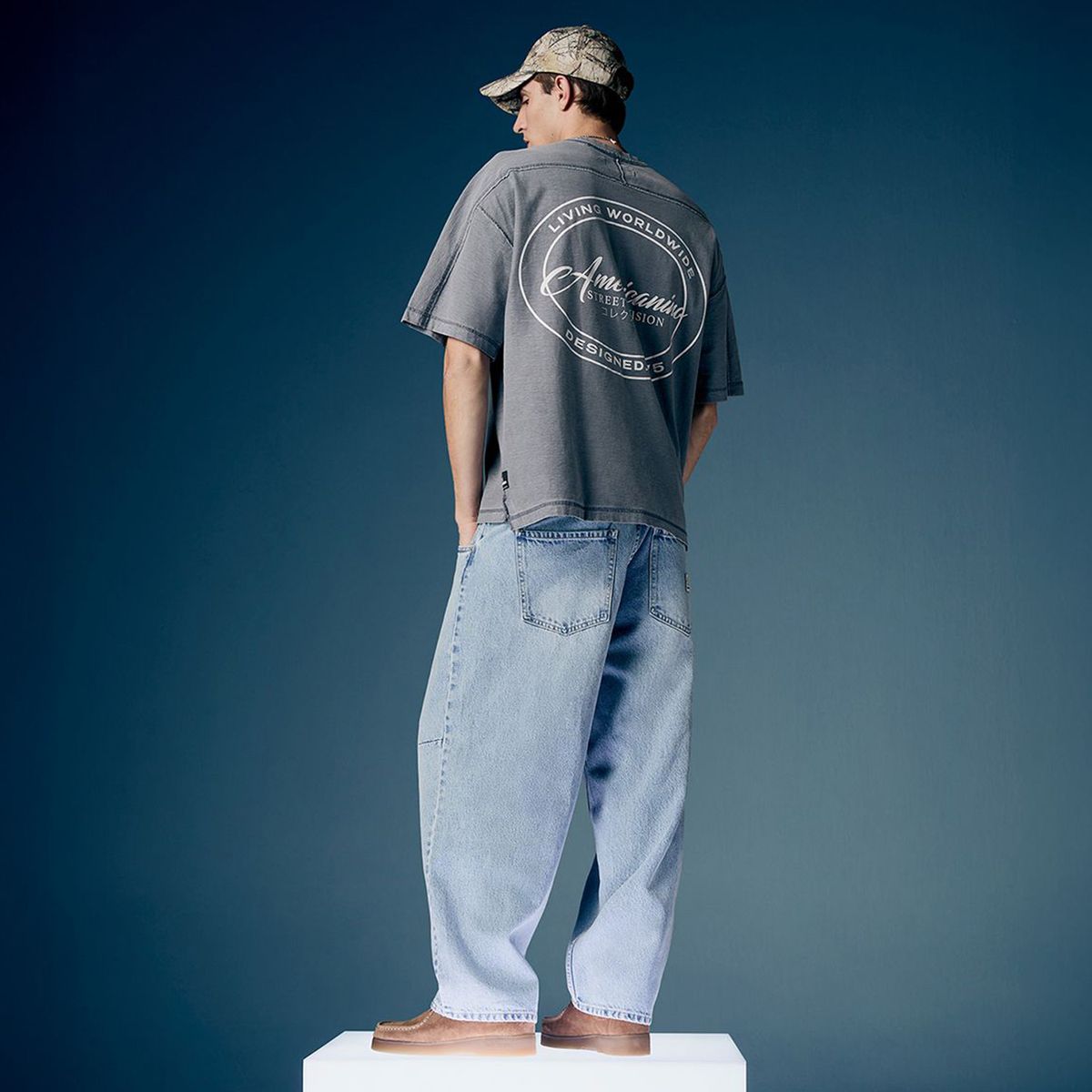 AMERICANINO - Jeans Baggy Hombre Americanino