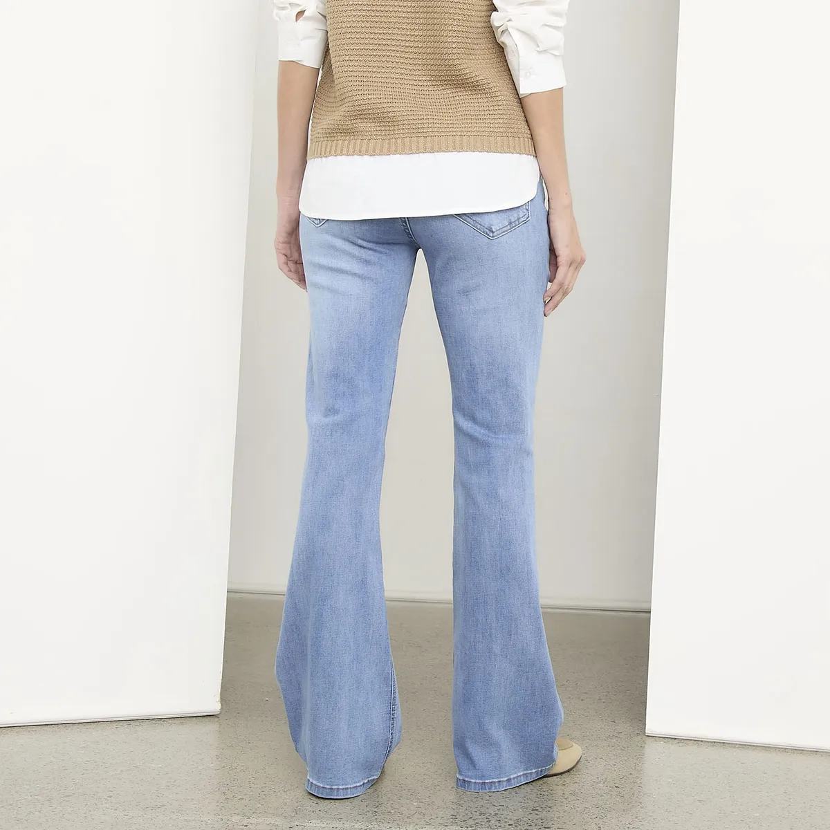 APOLOGY - Jeans Flare Tiro Medio Mujer Apology