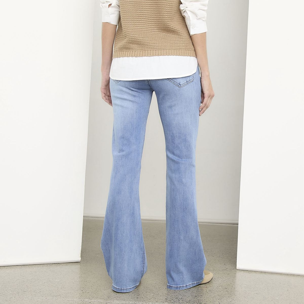 APOLOGY - Jeans Flare Tiro Medio Mujer Apology