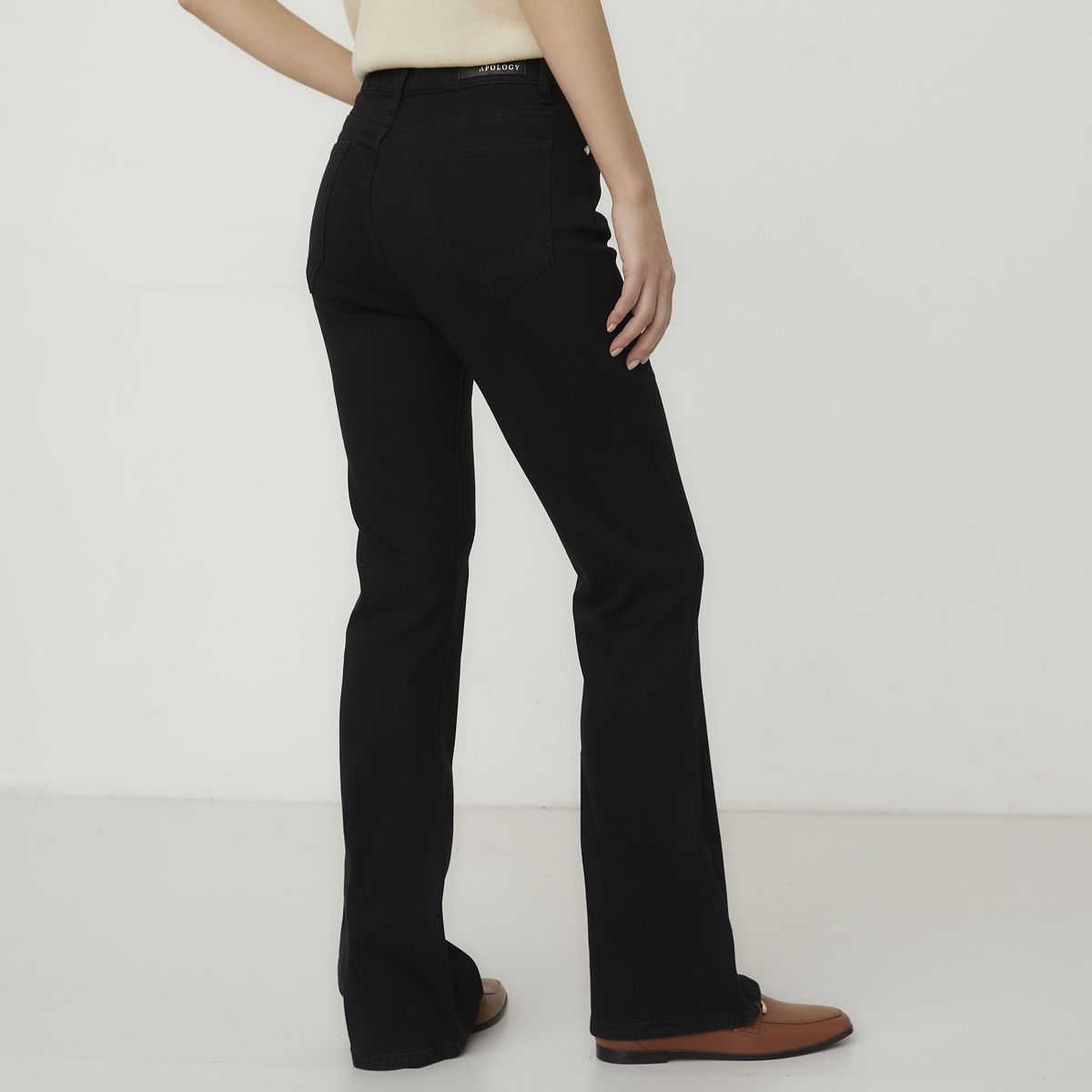 APOLOGY - Jeans Flare Tiro Medio Mujer Apology