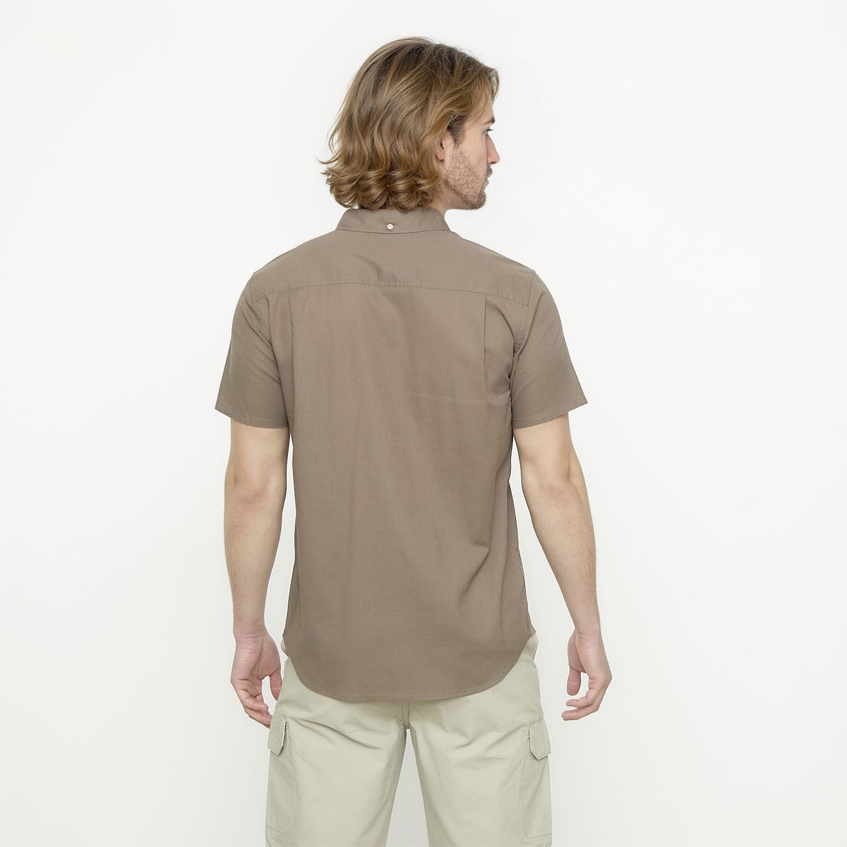 DOO AUSTRALIA - Camisa Casual Manga Corta Algodón Hombre Doo Australia