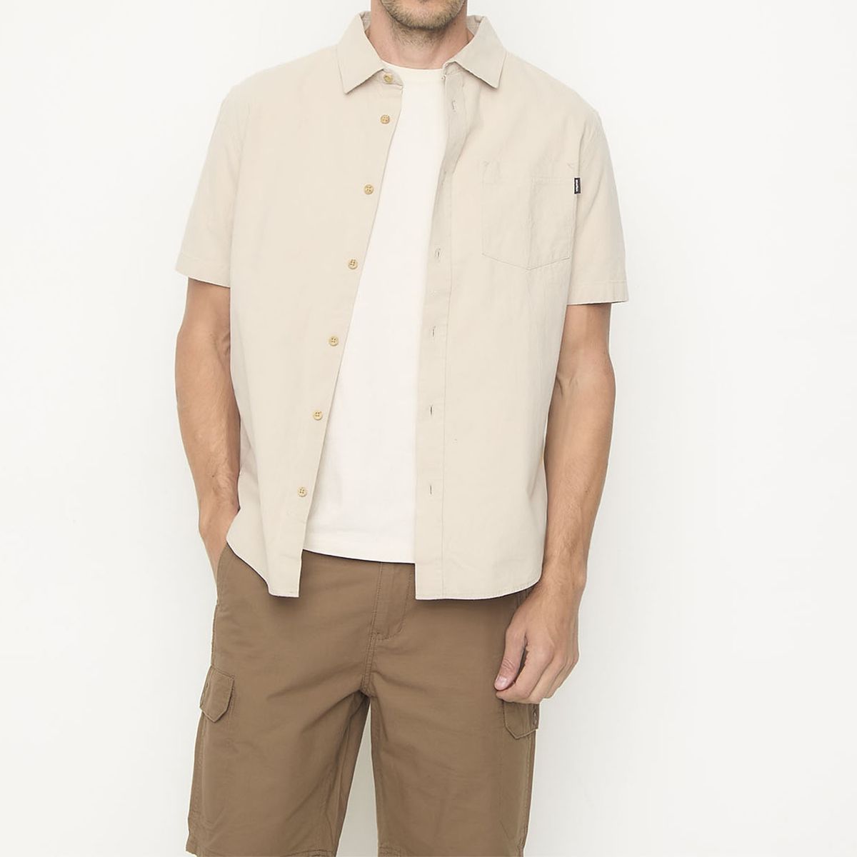 DOO AUSTRALIA - Camisa Manga Corta Casual Hombre Doo Australia