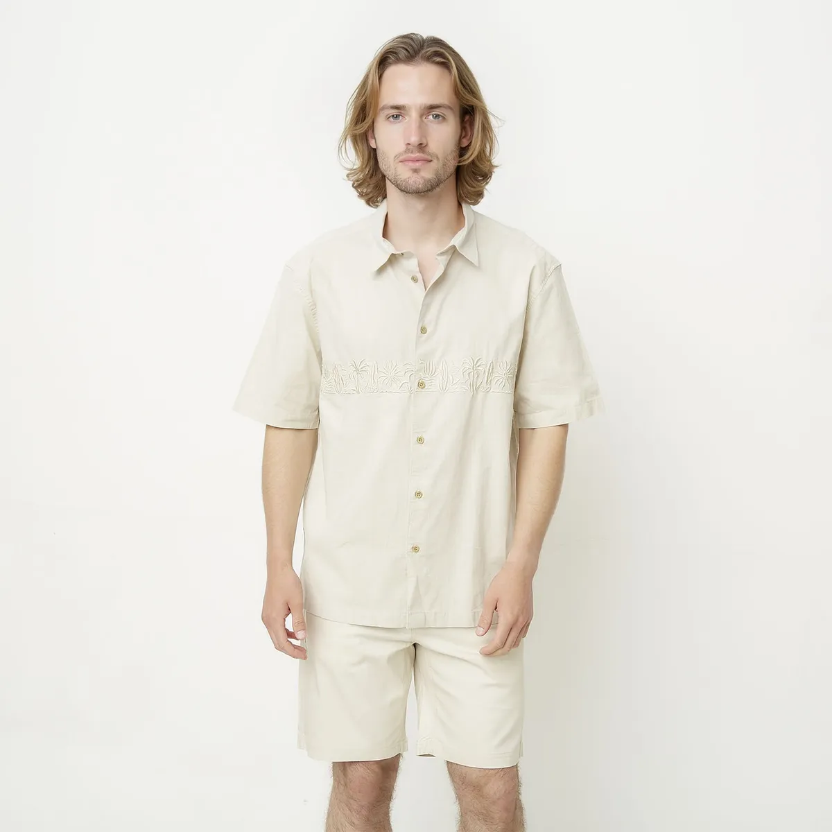 DOO AUSTRALIA - Camisa Manga Corta Casual Hombre Doo Australia
