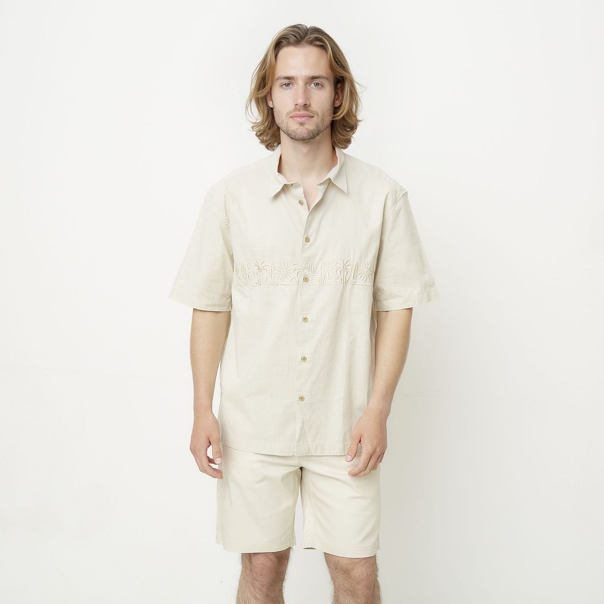 DOO AUSTRALIA - Camisa Manga Corta Casual Hombre Doo Australia
