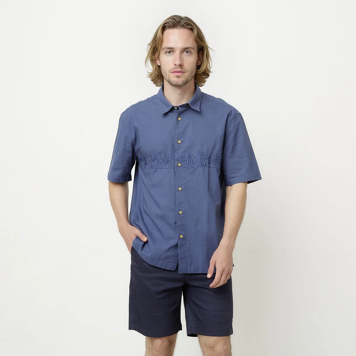 DOO AUSTRALIA - Camisa Manga Corta Casual Hombre Doo Australia