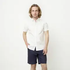 DOO AUSTRALIA - Camisa Casual Manga Corta Algodón Hombre