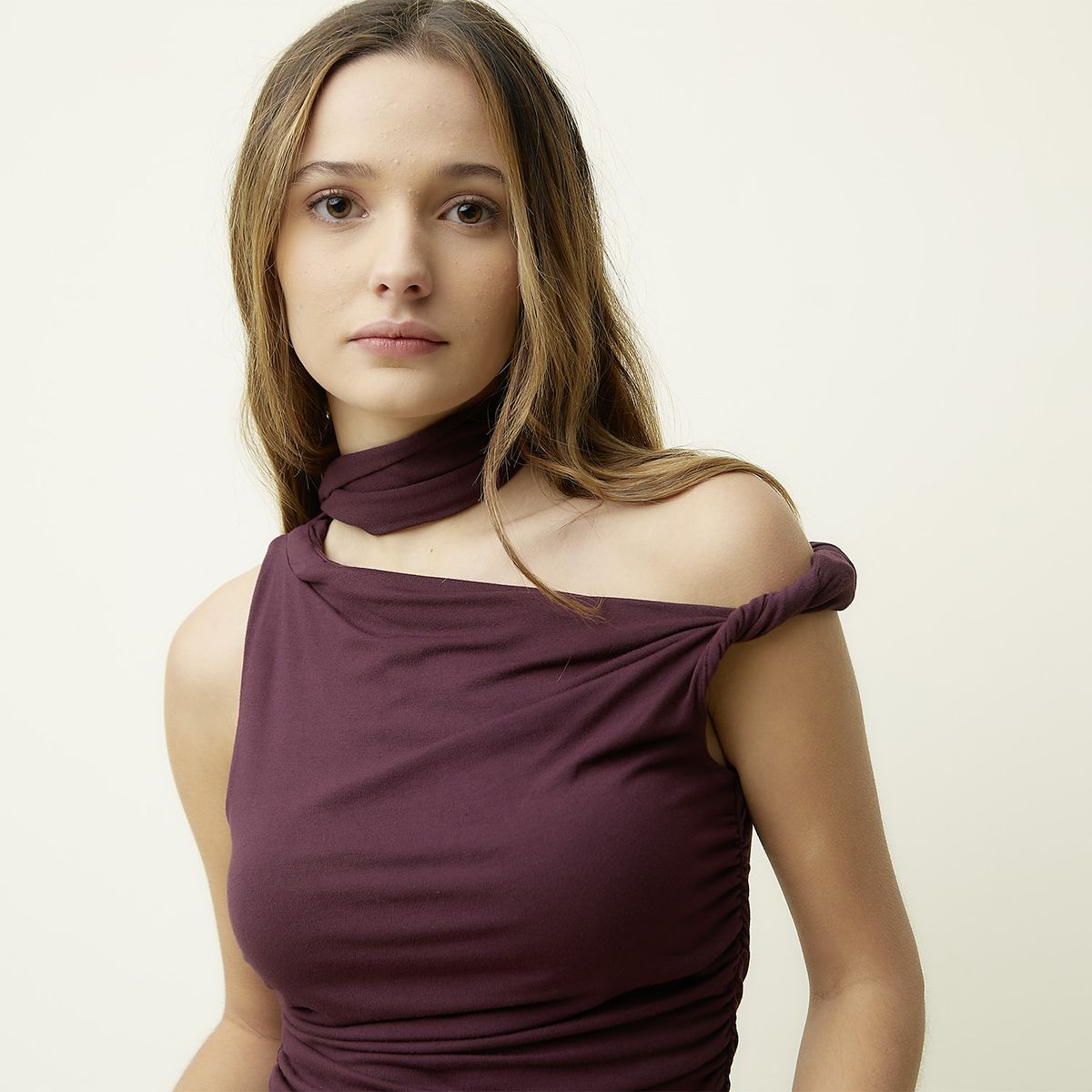 SYBILLA - Polera Sin Manga Mujer Sybilla