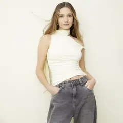 SYBILLA - Polera Sin Manga Mujer