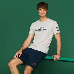 LA MARTINA - Pijama Corto Algodón Hombre Mossimo