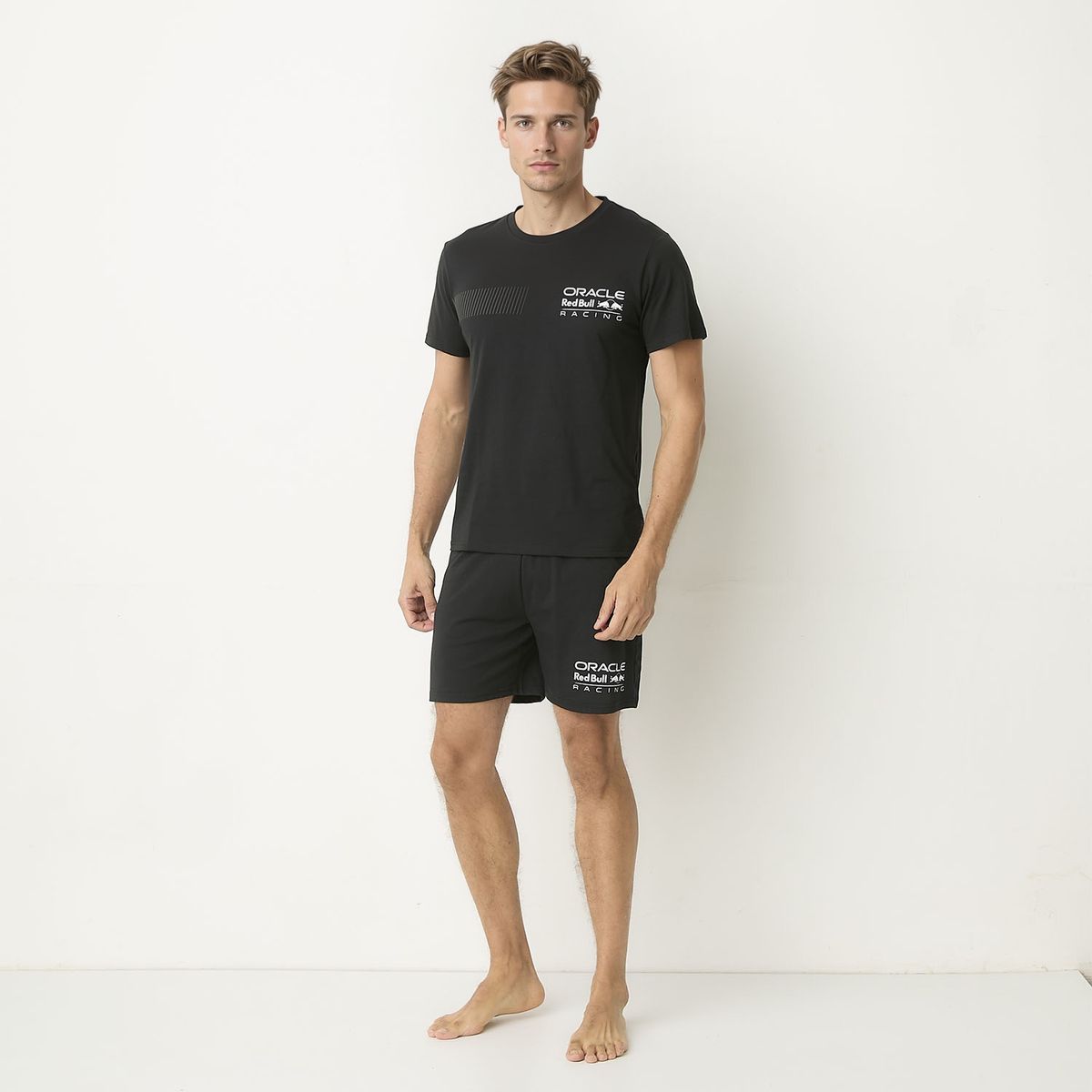 RED BULL - Pijama Corto Hombre Red Bull