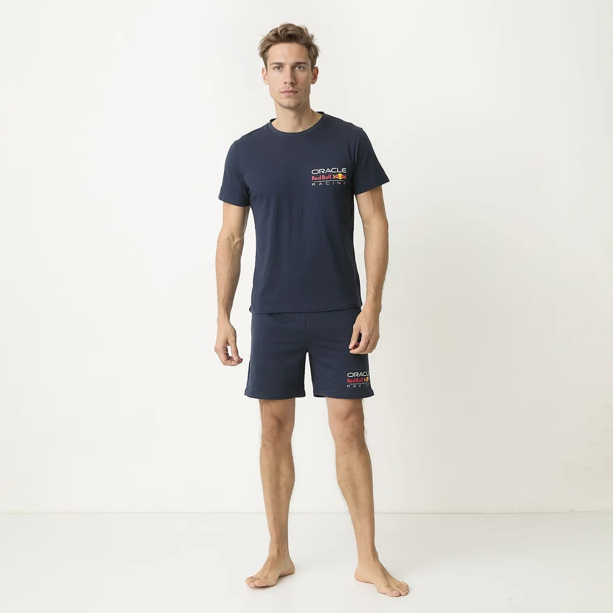 RED BULL - Pijama Corto Hombre Red Bull