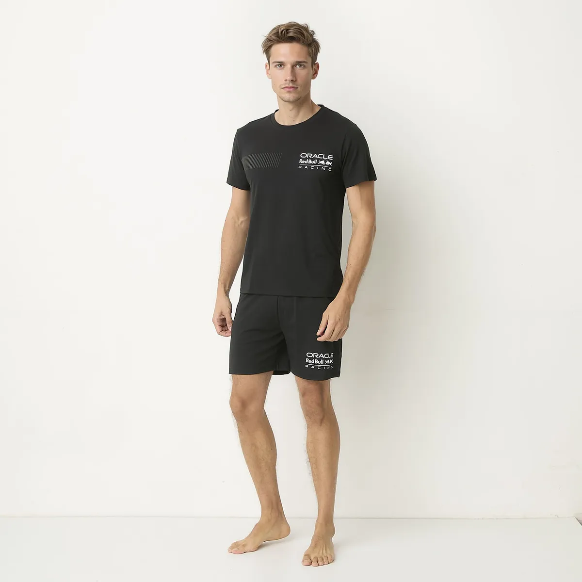 RED BULL - Pijama Corto Hombre Red Bull