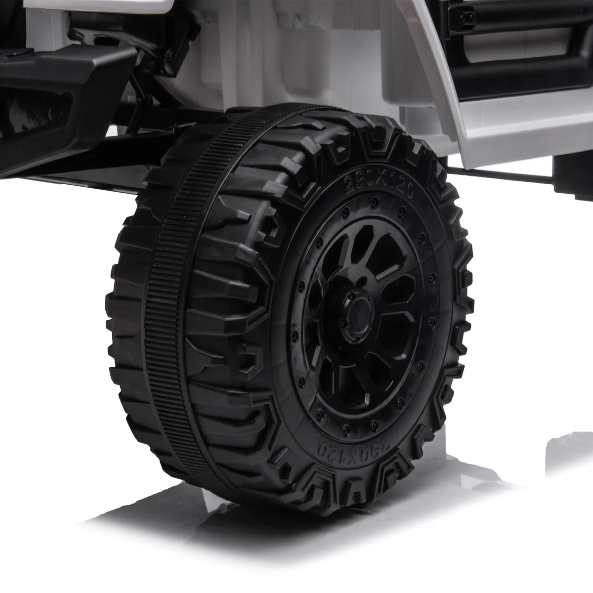 SCOOP - Camioneta Eléctrica 4X4 12V Blanco Scoop