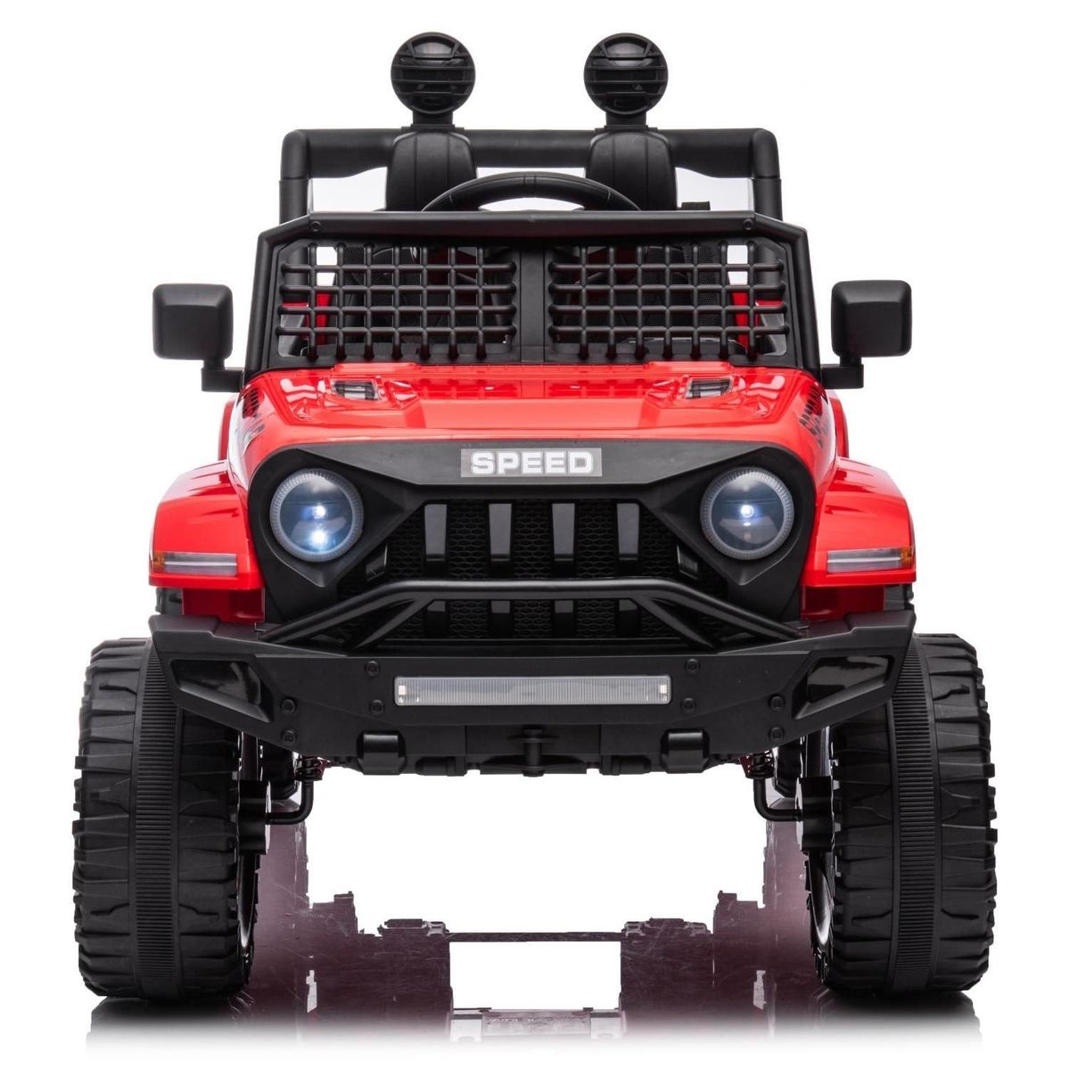 SCOOP - Camioneta Eléctrica 4X4 12V Rojo Scoop