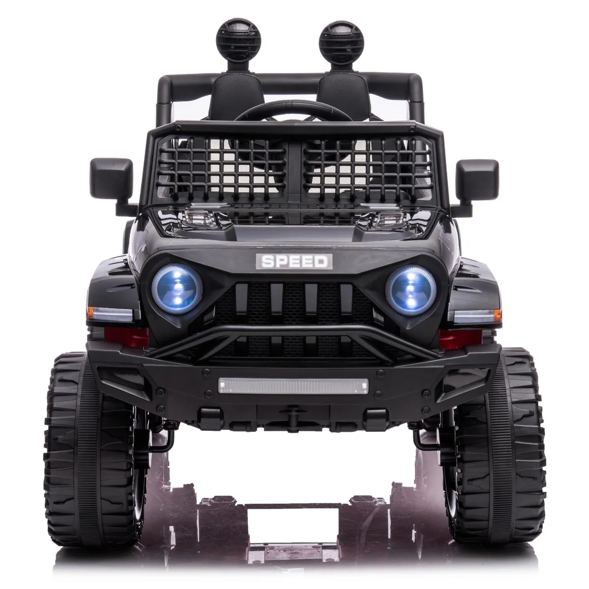 SCOOP - Camioneta Eléctrica 4X4 12V Negro Scoop