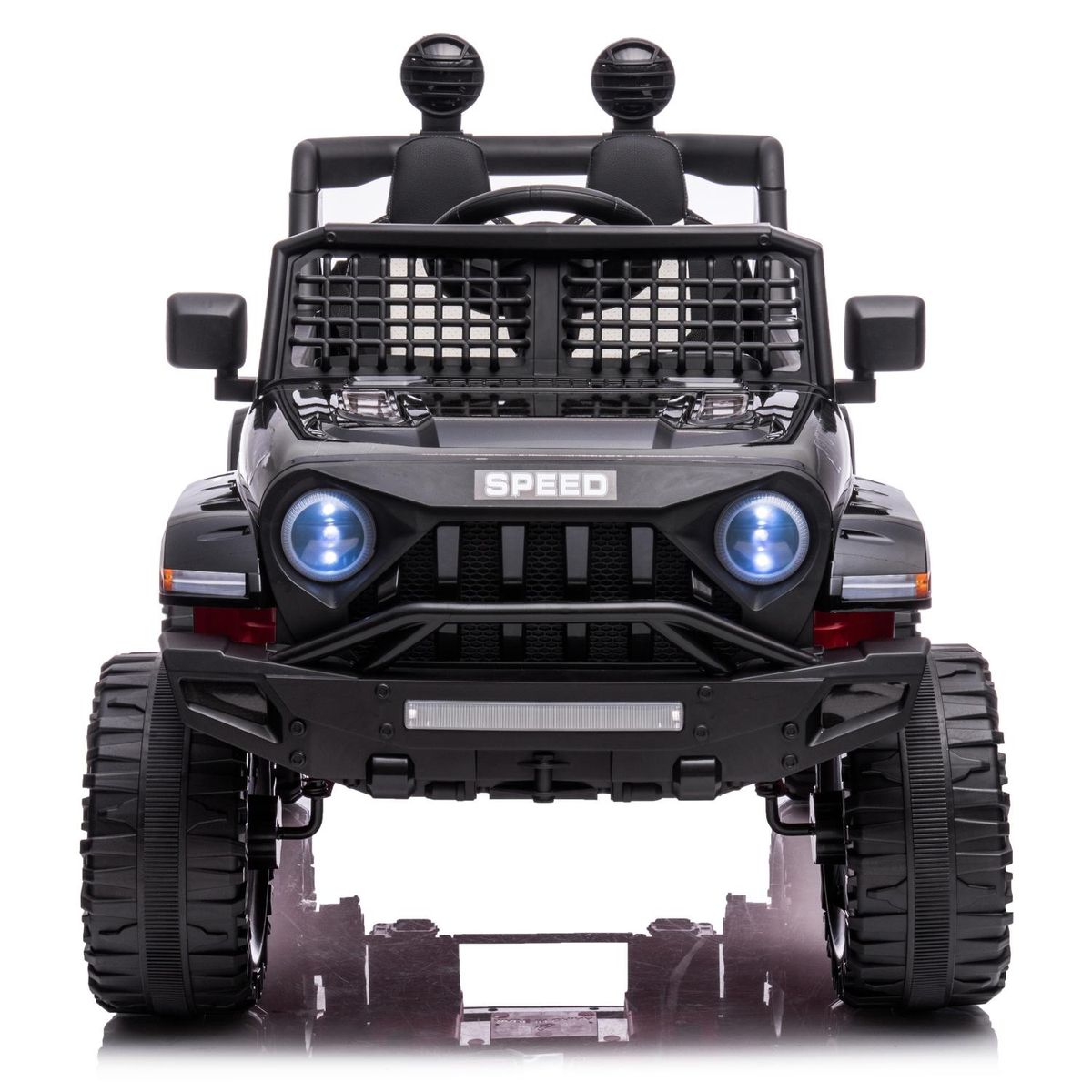 SCOOP - Camioneta Eléctrica 4X4 12V Negro Scoop