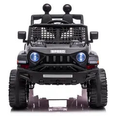 SCOOP - Camioneta Eléctrica 4X4 12V Negro