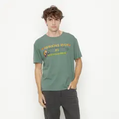 STRANGER THINGS - Polera Manga Corta Hombre