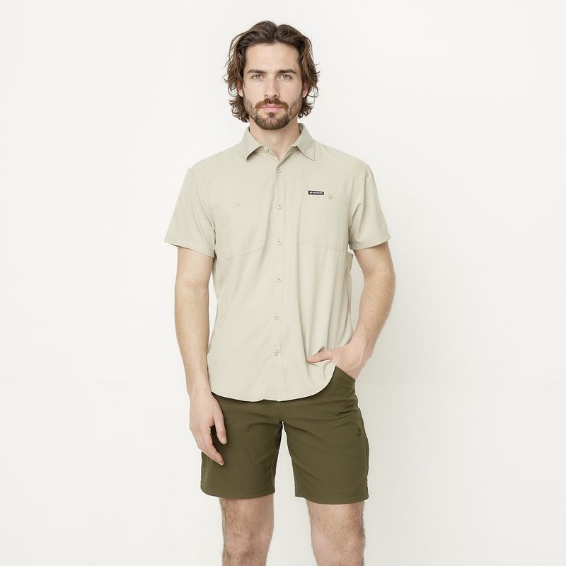 MOUNTAIN GEAR - Camisa Deportiva Hombre Mountain Gear