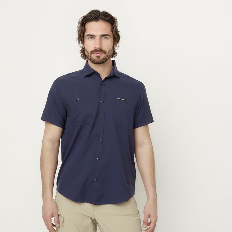 MOUNTAIN GEAR - Camisa Deportiva Hombre Mountain Gear