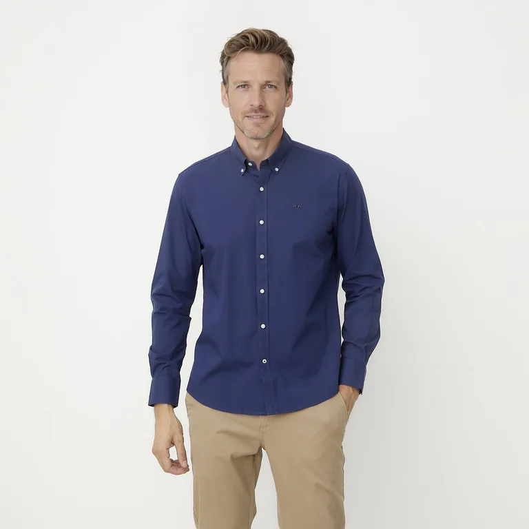 Camisa Manga Larga Hombre