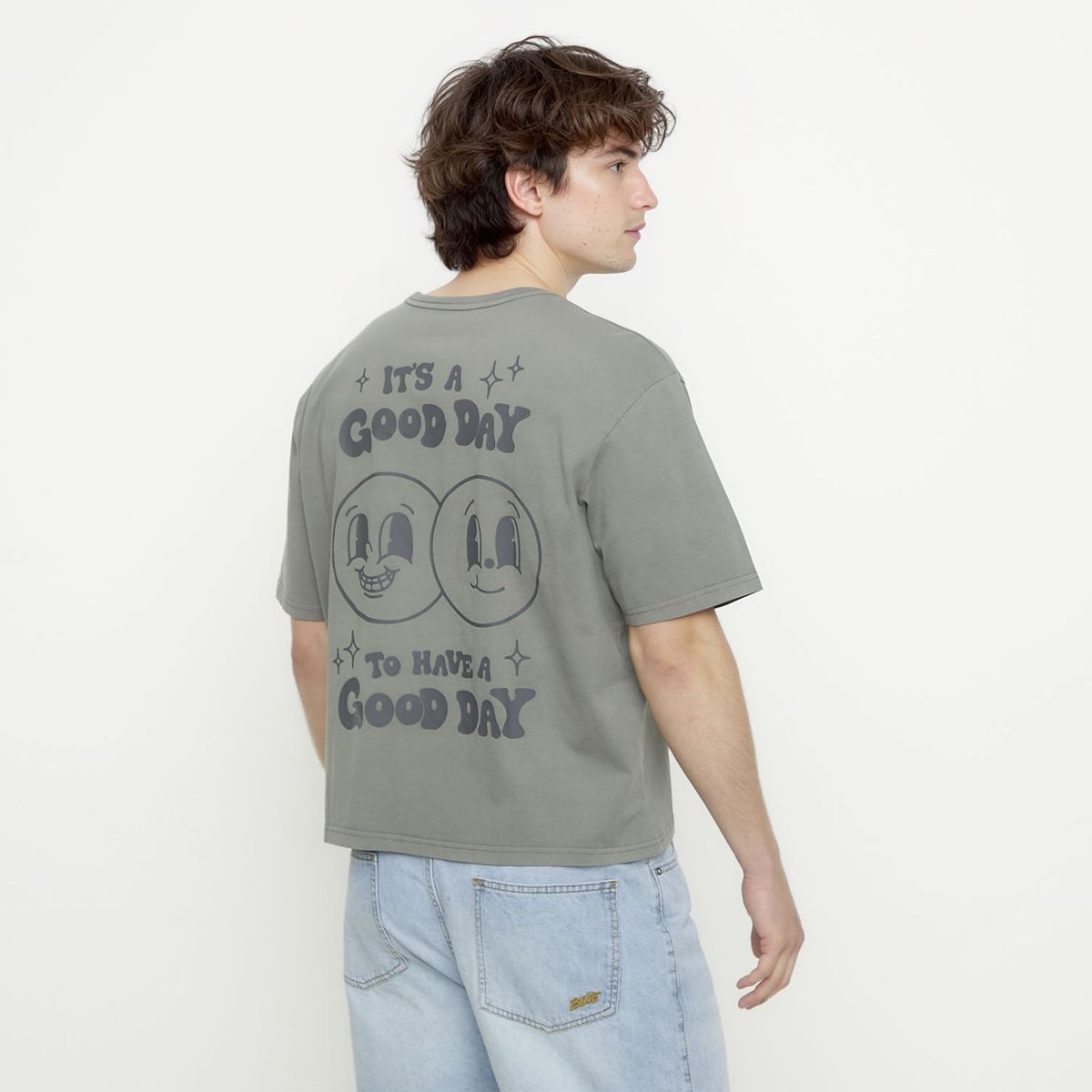 BEARCLIFF - Polera Manga Corta Hombre Bearcliff