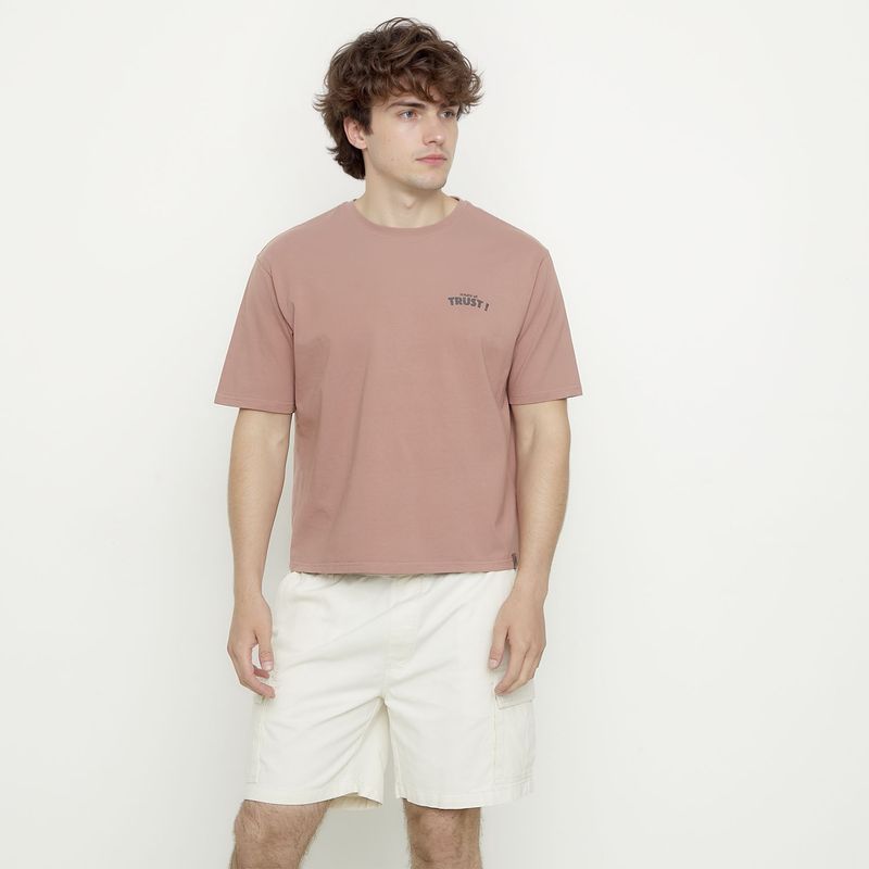BEARCLIFF - Polera Manga Corta Hombre Bearcliff