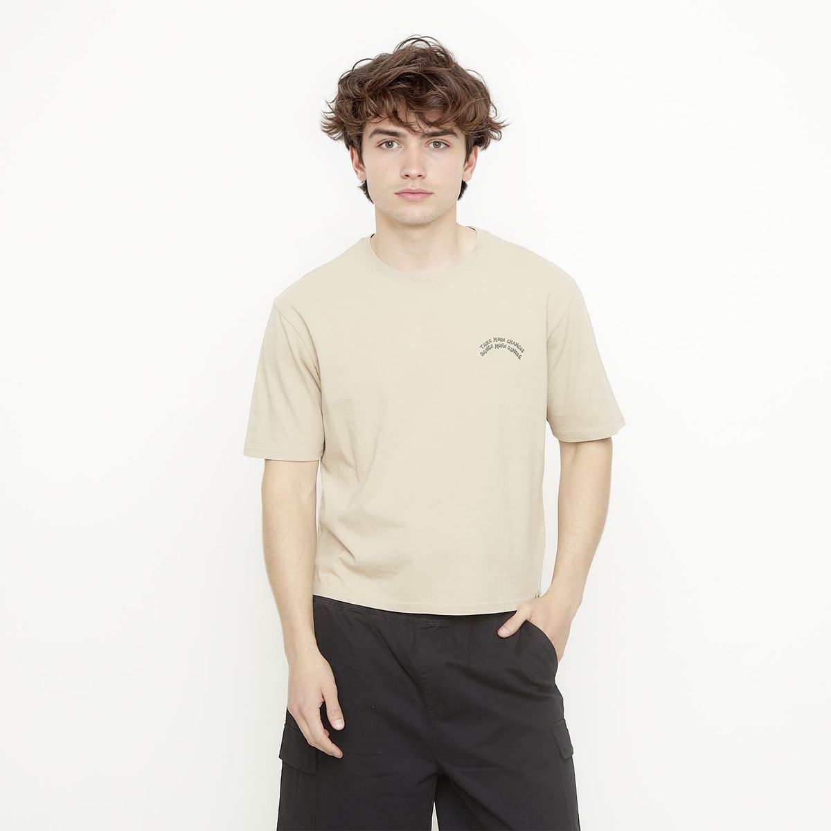 BEARCLIFF - Polera Manga Corta Hombre Bearcliff