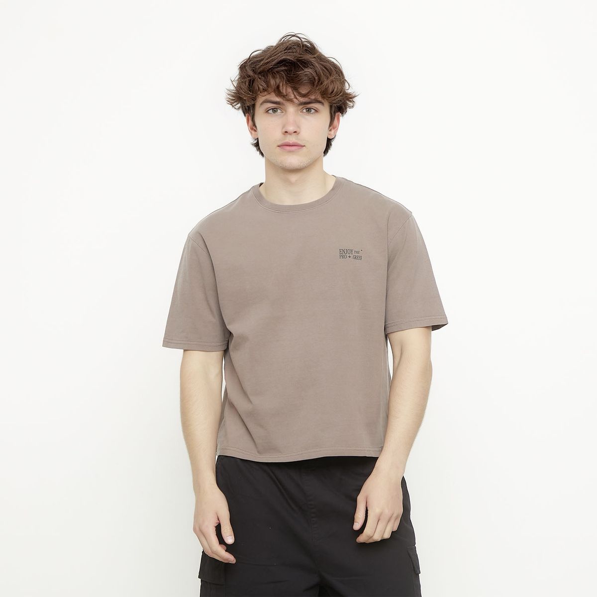 BEARCLIFF - Polera Manga Corta Hombre Bearcliff