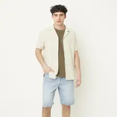 BEARCLIFF - Camisa Manga Corta Hombre