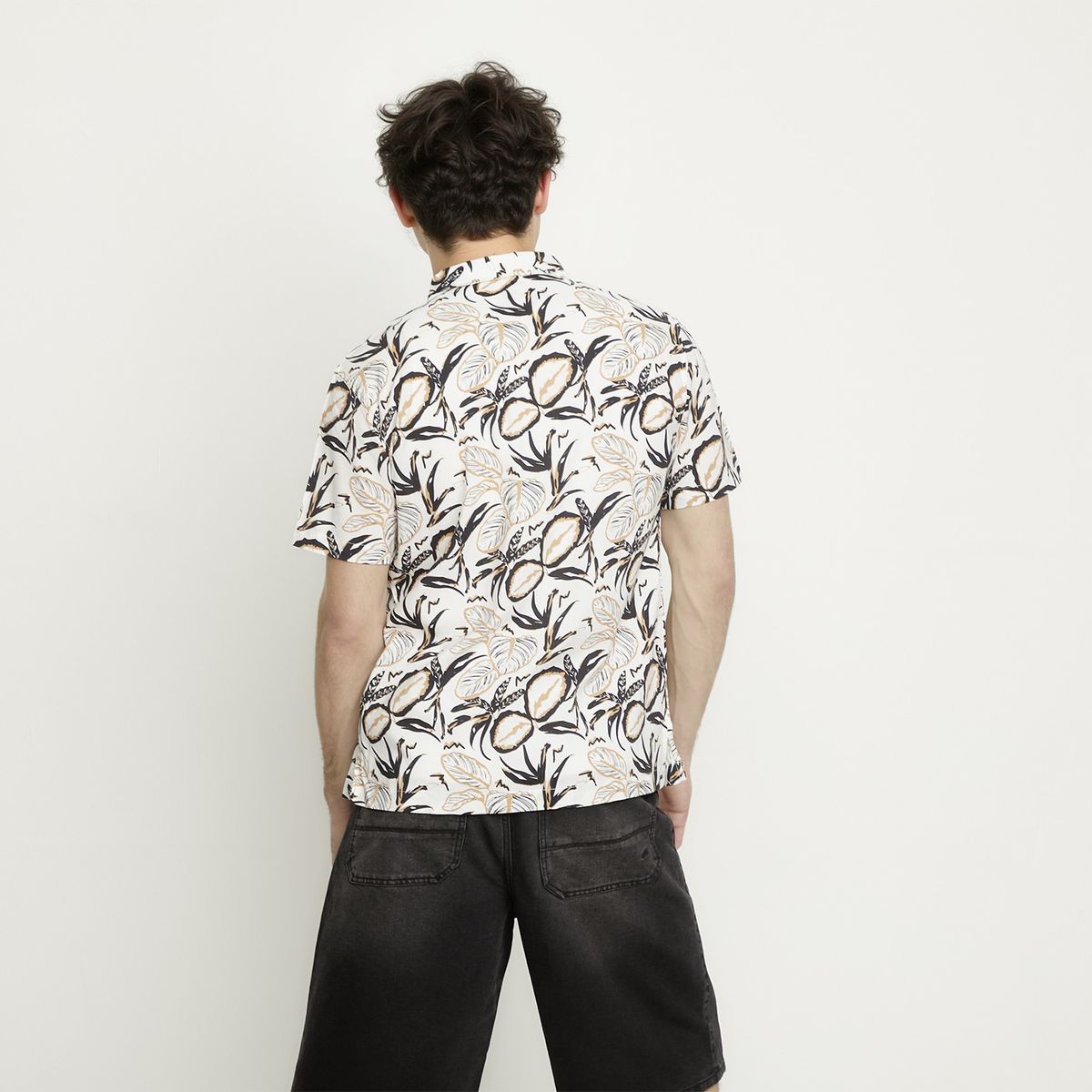 BEARCLIFF - Camisa Manga Corta Hombre Bearcliff