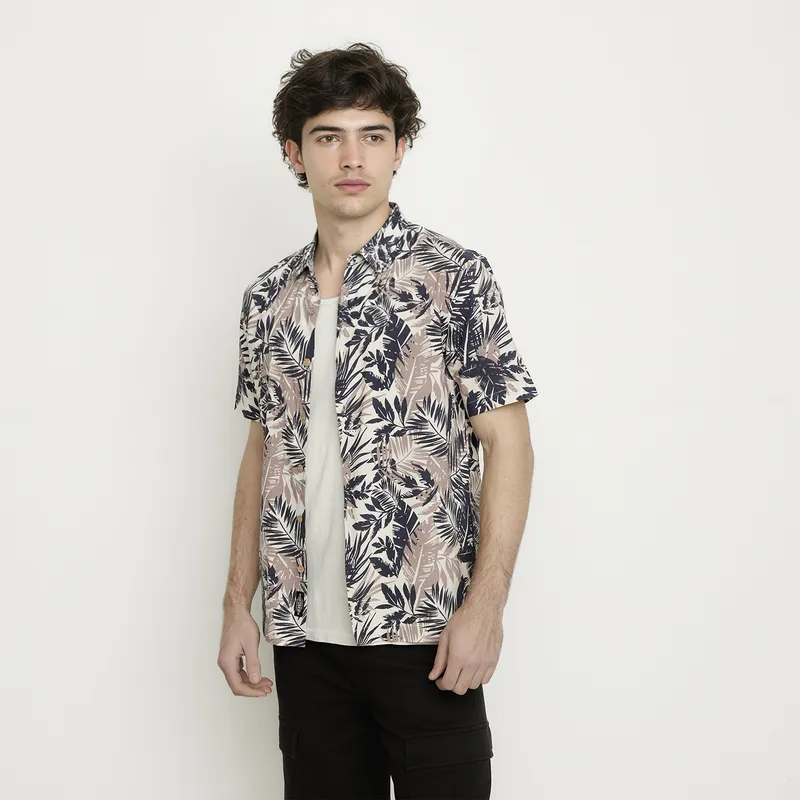 BEARCLIFF - Camisa Manga Corta Hombre Bearcliff