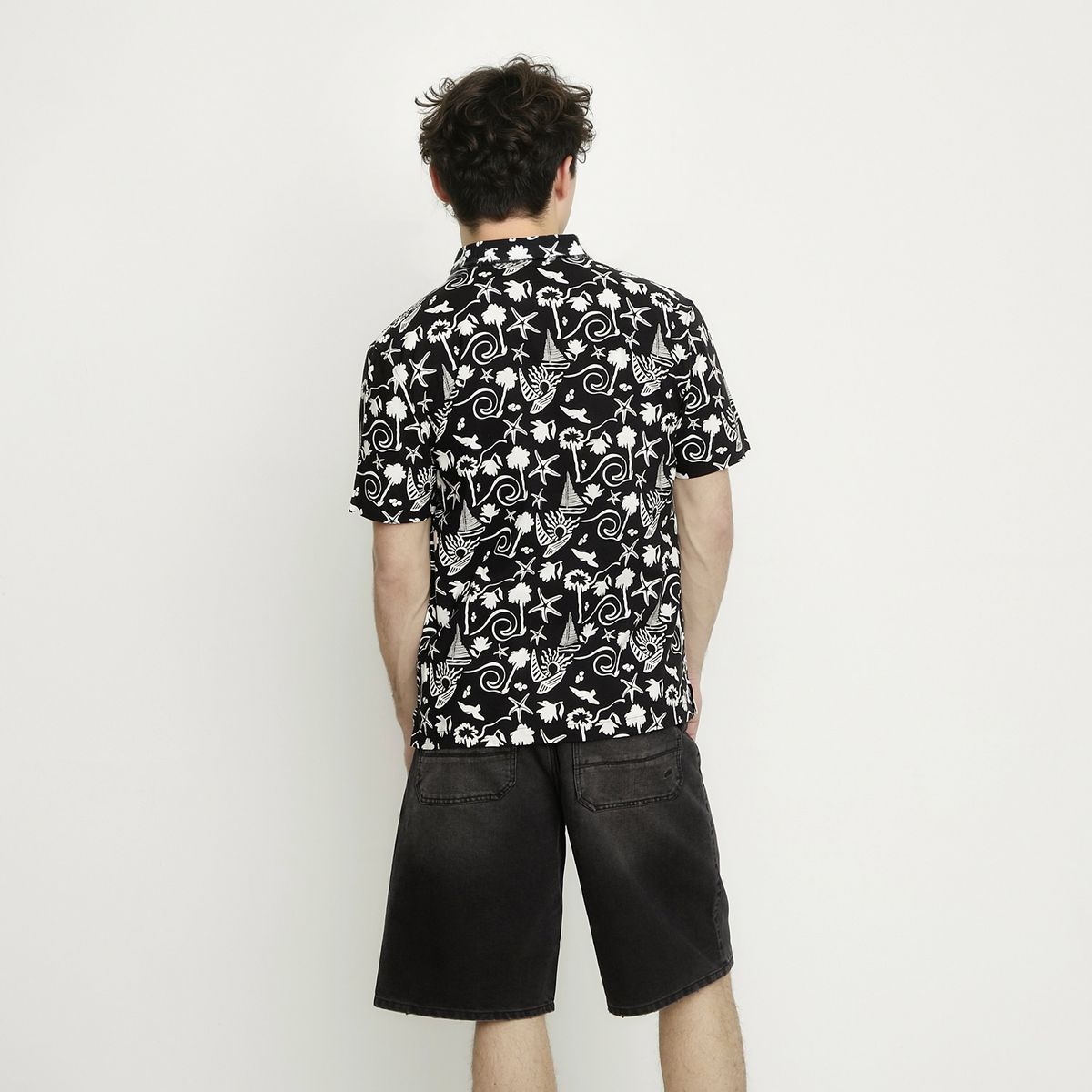 BEARCLIFF - Camisa Manga Corta Hombre Bearcliff