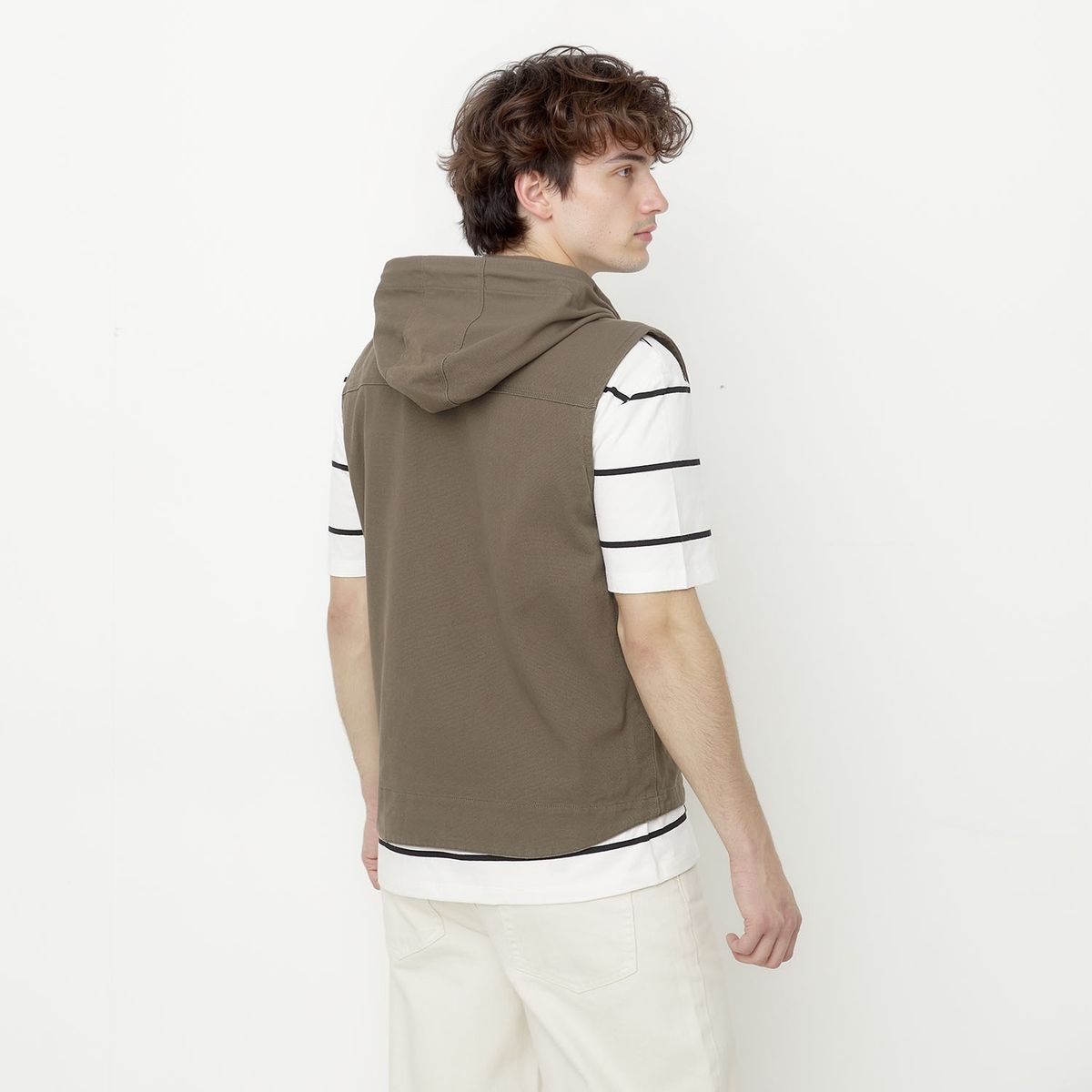 BEARCLIFF - Parka Sin Mangas Outerwear Hombre Bearcliff