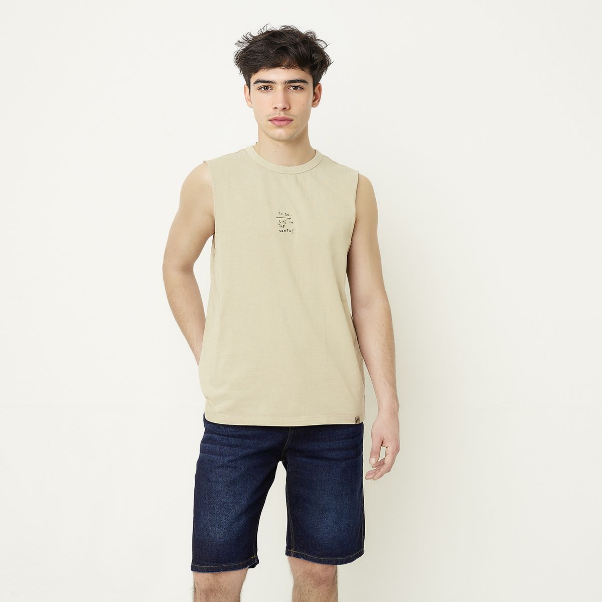 BEARCLIFF - Polera Sin Mangas Hombre Bearcliff