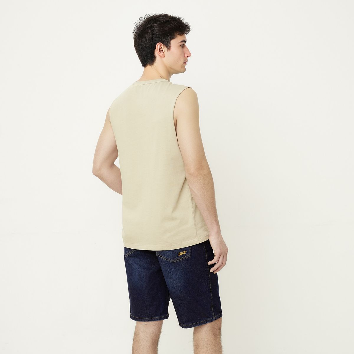 BEARCLIFF - Polera Sin Mangas Hombre Bearcliff