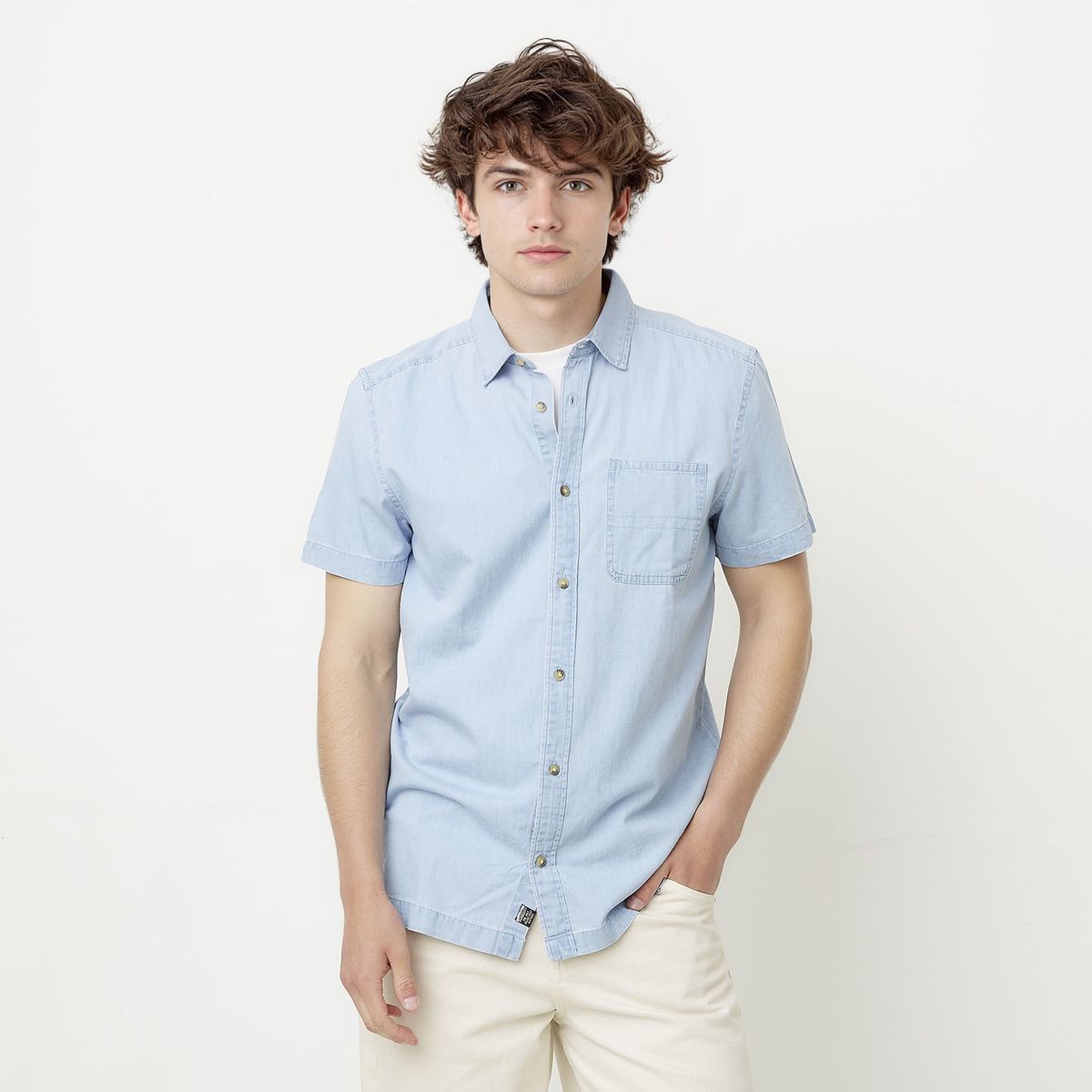 BEARCLIFF - Camisa Manga Corta Hombre Bearcliff