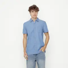 BEARCLIFF - Camisa Manga Corta Hombre