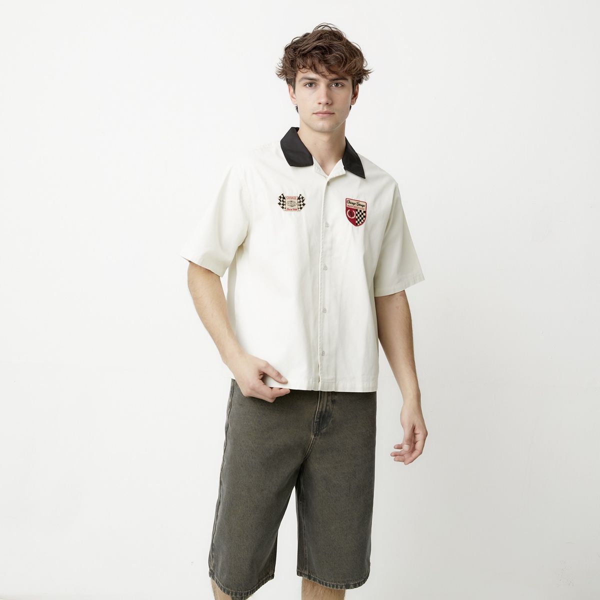 BEARCLIFF - Camisa Manga Corta Hombre Bearcliff