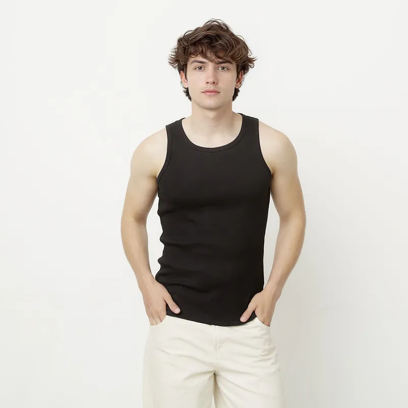 BEARCLIFF - Polera Sin Mangas Hombre Bearcliff