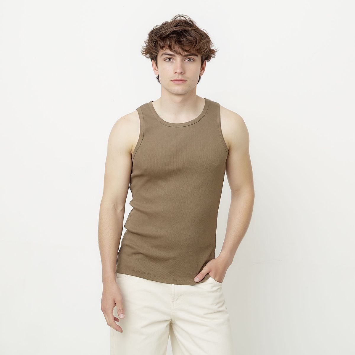 BEARCLIFF - Polera Sin Mangas Hombre Bearcliff