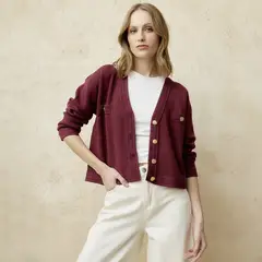 BASEMENT - Cardigans Viscosa Mujer