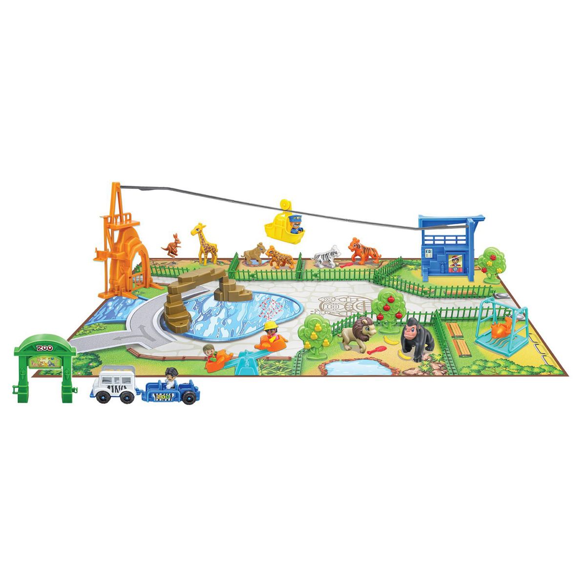 TINY KIDDOM - Figuras de Juego Zoolólogico Tiny Kiddom