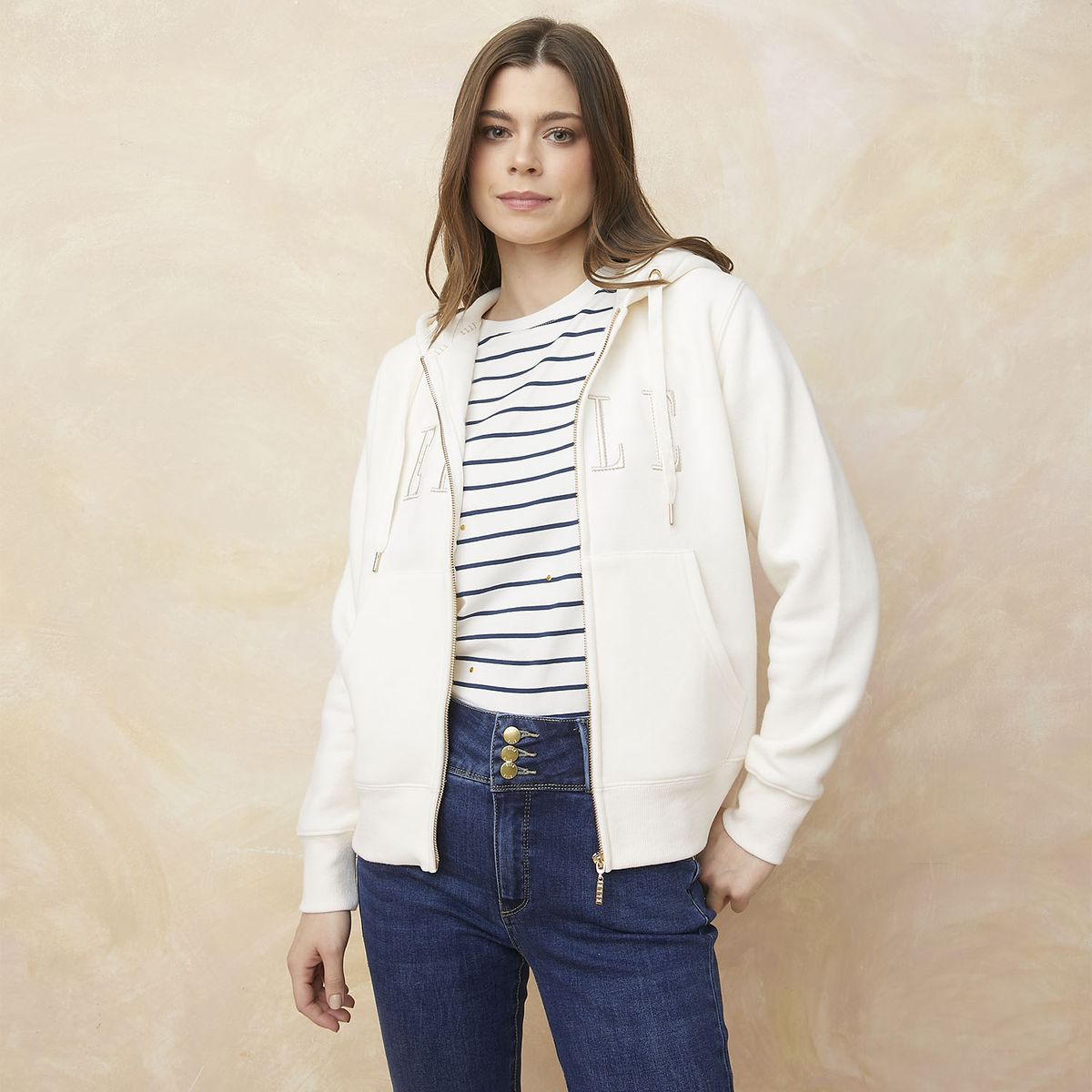 ELLE - Polerón Algodón Mujer Elle