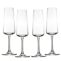 Set 4 Copas Champaña Cristal 260 Ml Miovino