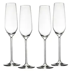 SCHOTT ZWIESEL - Set 4 Copas Champaña Cristal 240 Ml Fortissimo Schott Zwisel