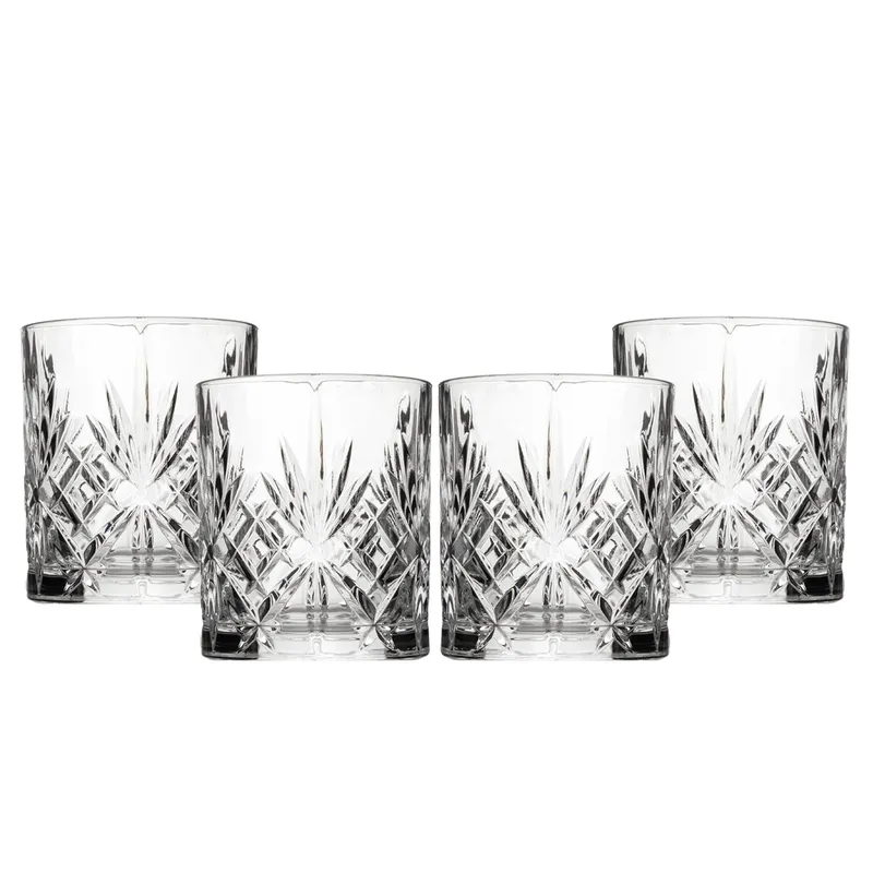 SCHOTT ZWIESEL - Set 4 Vasos Cortos Whiskey Cristal 334 Ml Schott Zwiesel
